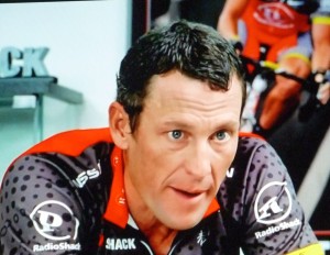 Lance Armstrong Focused